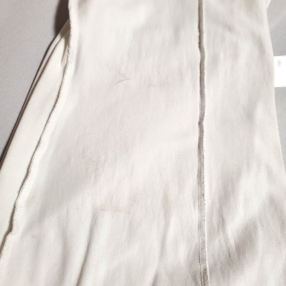 NWT$1,850 BALENCIAGA White Cotton T-Shirt Neckline Maxi Gown Dress Sz XS - Picture 14 of 16